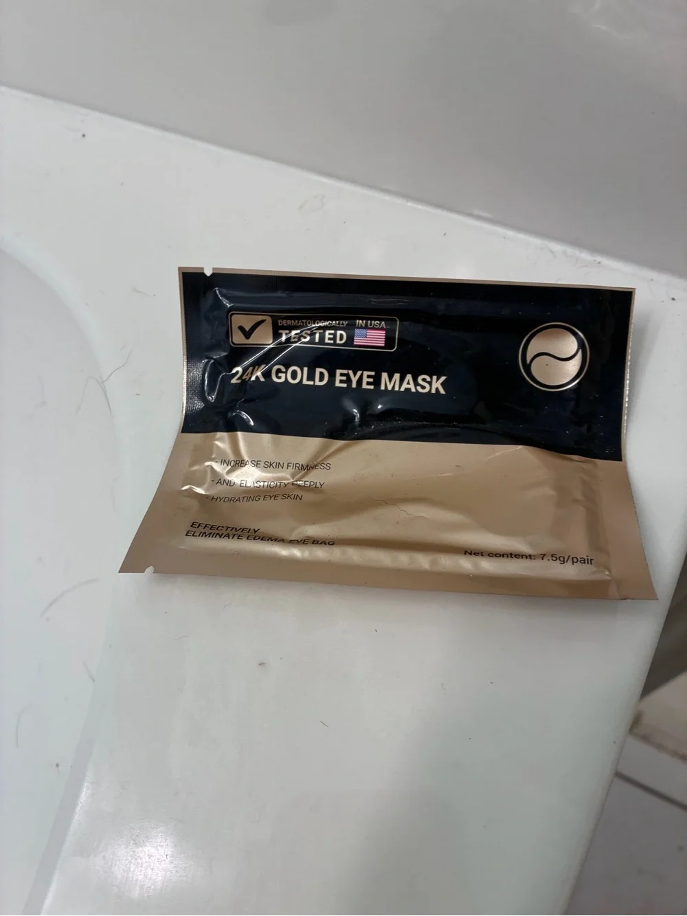 24K Gold Eye Mask - Dermatology Tested
